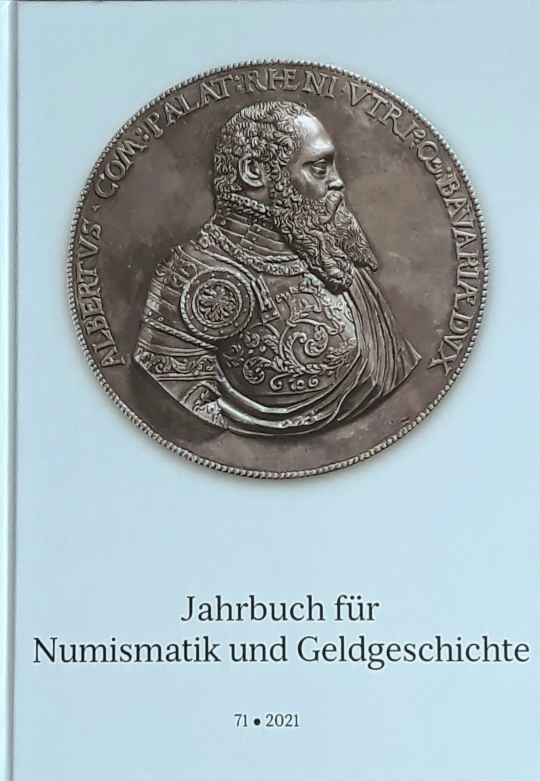 Jahrbuch für Numismatik und Geldgeschichte – aktueller Band