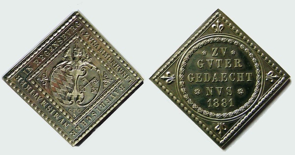Vereinsmedaille 1881