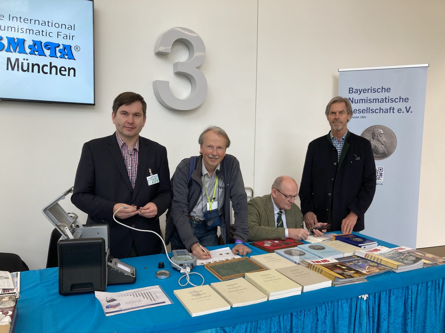 Die BNG auf der Numismata Münc 1
